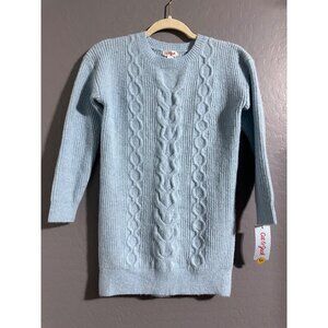 Cat & Jack Girls Crew Neck Knit Long Sleeve Dress Size M 8 NWT